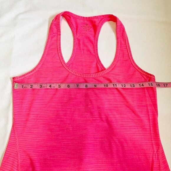 5/$25 Athleta pink racerback sleeveless workout running yoga tank top - Small - Picture 7 of 9